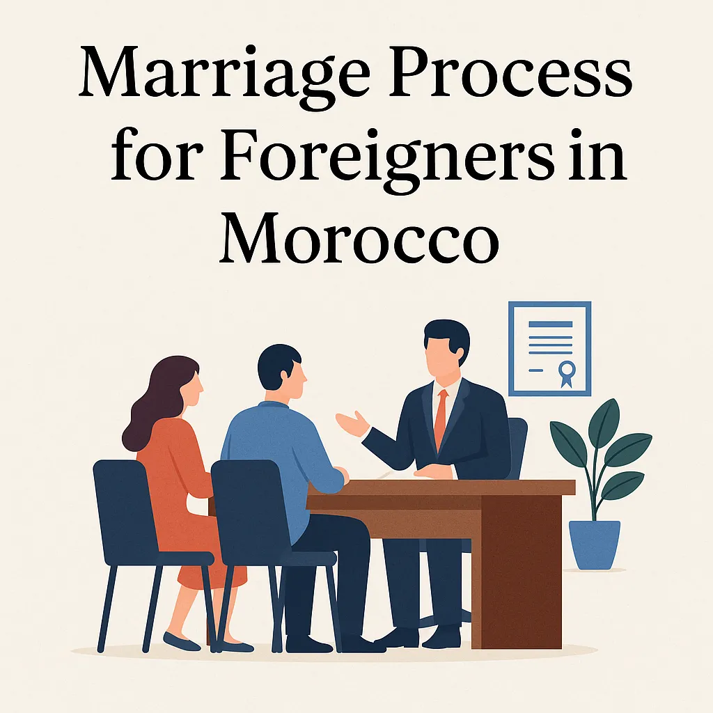 Foreign couple consulting a Moroccan legal advisor about Marriage Morocco Requirements
